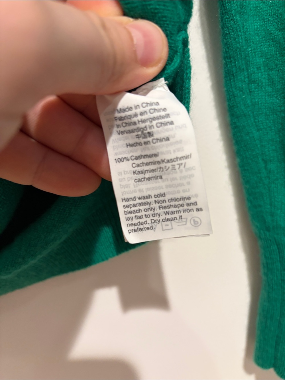 J. Crew Women's Scoopneck Cashmere Classic Sweater in Emerald Green, small - Picture 3 of 5